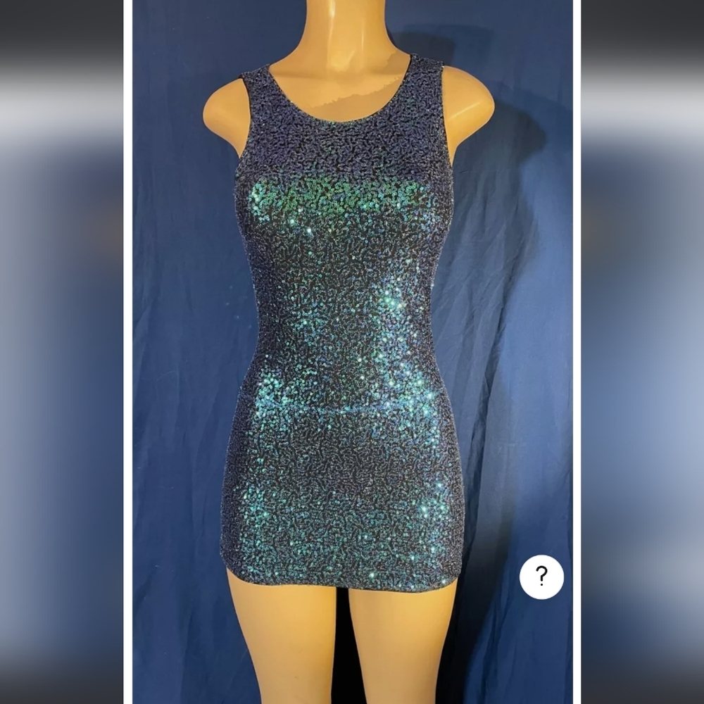 H&M sequence mini dress